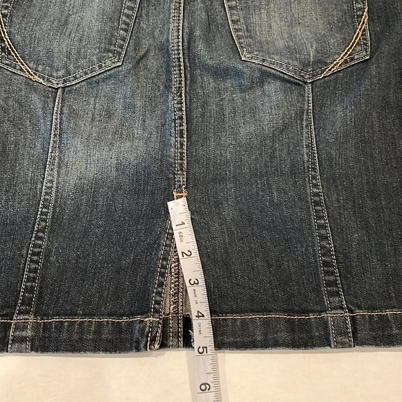 Converse One Star Denim Skirt Size 4 - Picture 8 of 16